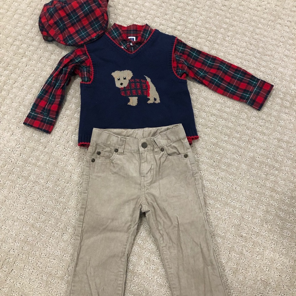 Janie and Jack Holiday Set